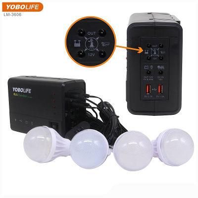 Solar Fan Support 12V Home Lighting Solar Station