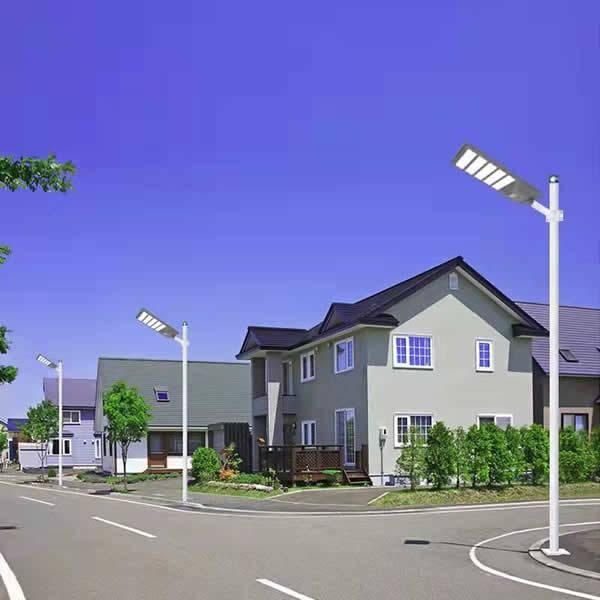 Easily Install & Bright 6m Solar Lamps Outdoor Pathway 50W Solar LED Street Lamp with LED Light Lamp