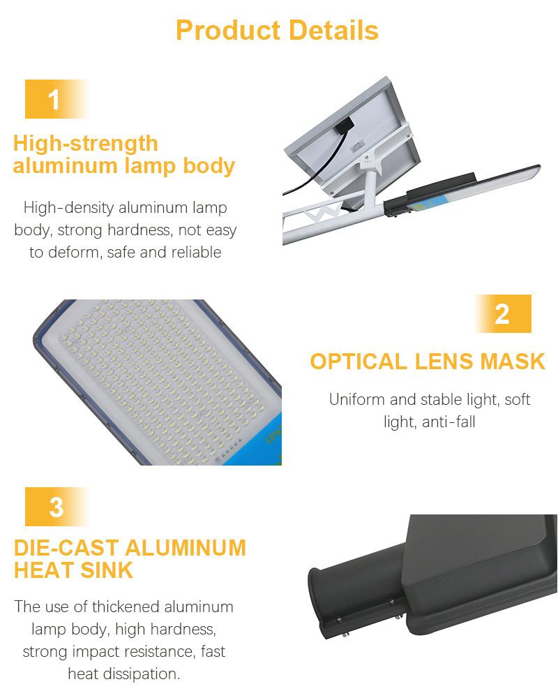 Outdoor Lighting IP65 Waterproof LED Solar Light
