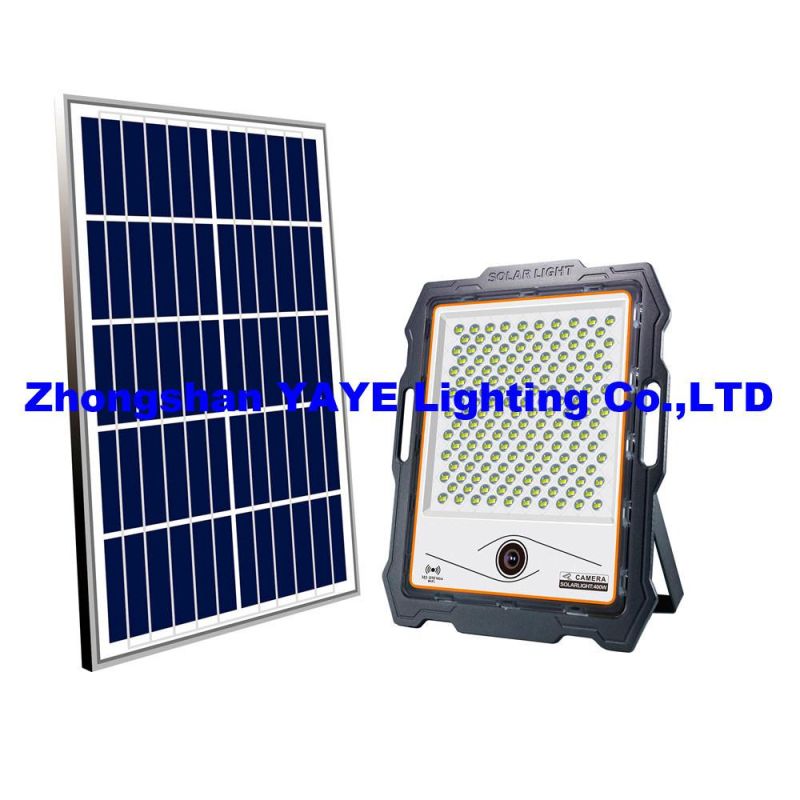 Yaye 2022 Hottest Sell 200W Outdoor Garden Wall Solar Panel Powered Motion Sensor Street Rechargeable Remote Control 100/200/300/400W LED Wall Solar Power Light