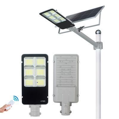 Hot Sales IP65 Outdoor Waterproof 200W 300W Solar LED Street Light Induction Radar