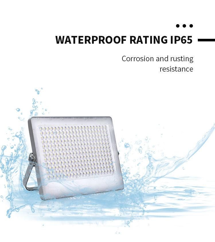 Wholesale Price Waterproof IP65 Outdoor Remote Control Warm White Floodlight 50W 100W 150W 200W 300W LED Solar Flood Light