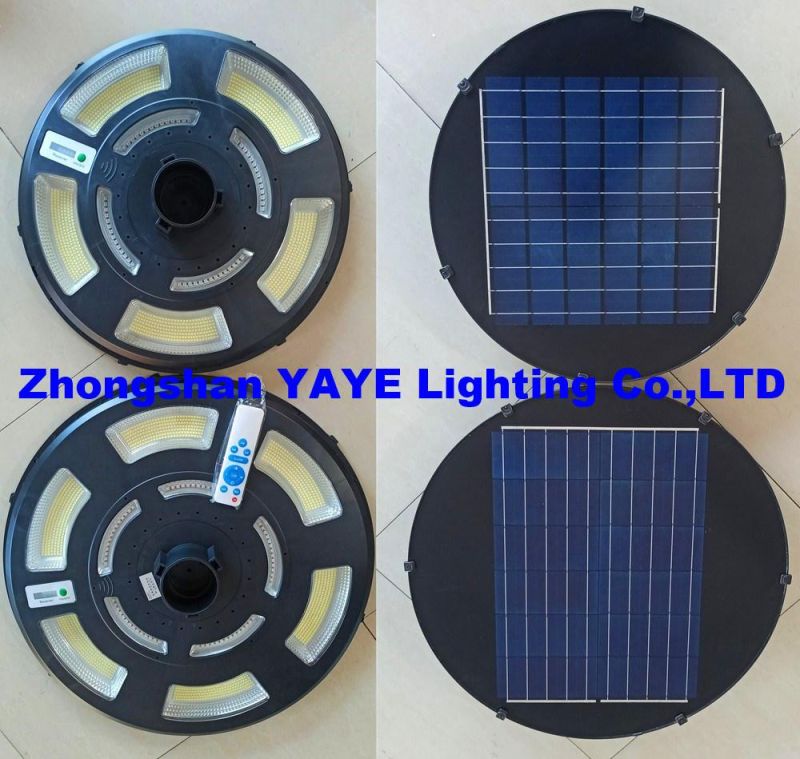 Yaye Hottest Sell UFO 400W/300W Integrated All-in-One Outdoor Solar LED Street Garden Light