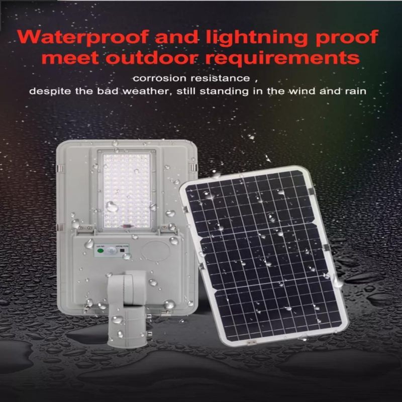 Remote Solar Battery Street Solar Lamps LED Street Light, LED Solar Street Light All in One, 100 Watt Solar LED Street Light