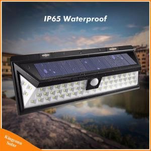 54 LED Solar Light Outdoor Garden PIR Motion Sensor Pathway Wall Lamp