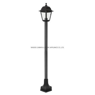 Waterproof Outdoor Pathway Lantern Post Light E27 Max. 40W IP44 122cm Height