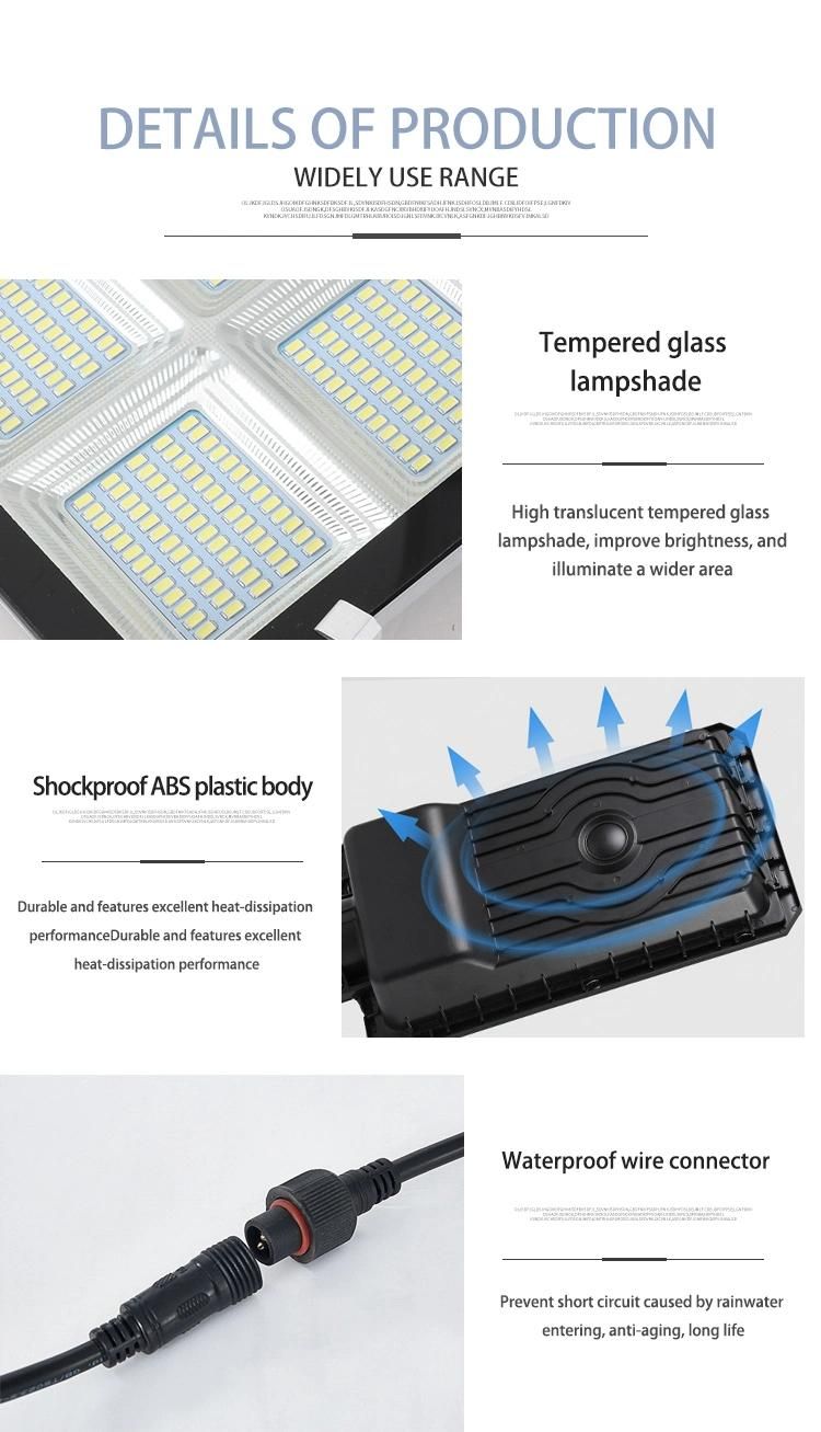 Super Bright PIR Watt System LED Solar Lightcommercial Street Lights