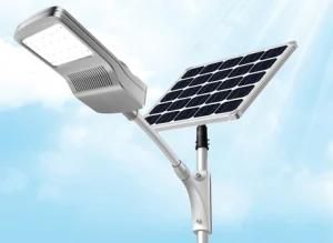 20W All in Two Cold Resistance IP65 Waterproof LED Solar Street Light with Lithium Battery Control System