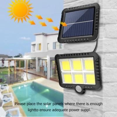 Motion Sensor Waterproof COB Solar Lamp