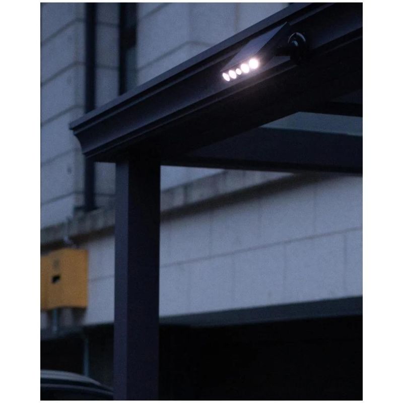 Solar LED Light High Brightness Rotatable Outdoor Security Street Lamp for Courtyard Garage Terrace Fence Wyz19207