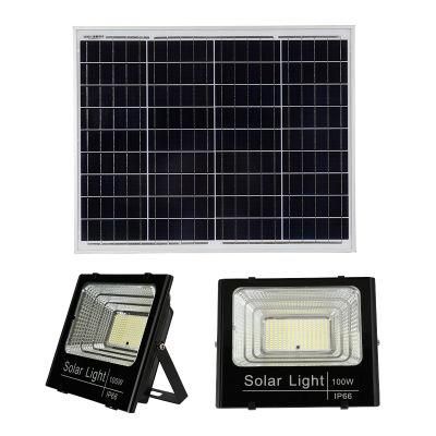Outdoor IP66 Waterproof 1800lm Solar LED Lamp Flood Light