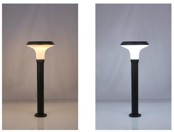 New Wholesale IP65 Park Yard Warm White Solar Powered LED Lamp
