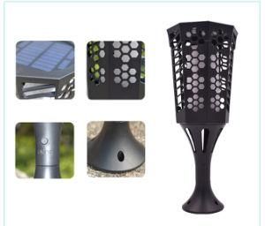 Solar Light Path Torches Dancing Flame Lighting 96 LED Dusk to Dawn Flickering Lamp Torches Outdoor Waterproof Garden Decoration