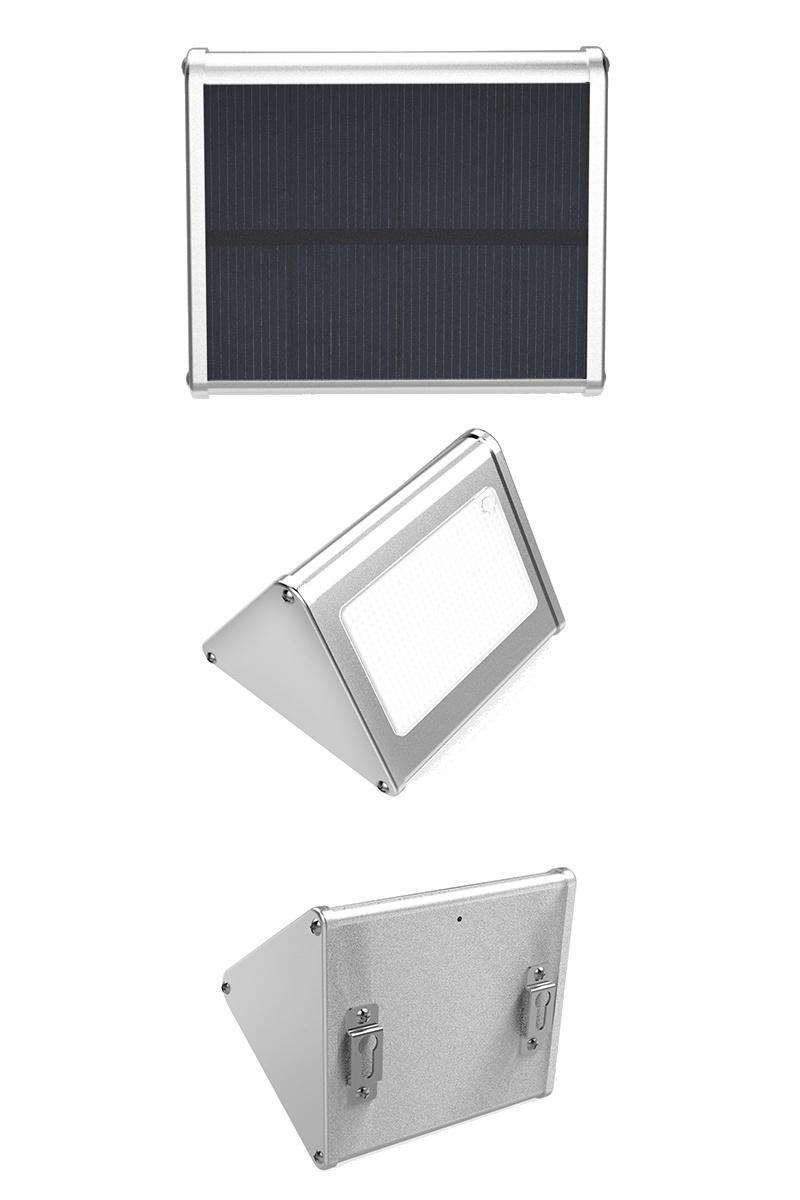 Energy Saving Mini Outdoor Home Security LED Solar Wall Light with Motion Sensor