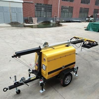 4*240W Diesel Generator Manual Economic Mobile LED Light Tower