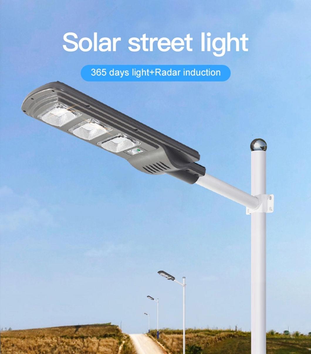 Home/Yard/Backyard/House/Garage/Garden/Playground Eco-Friendly Factories All in One Lamp Li-ion Lithium Battery LED Solar Light