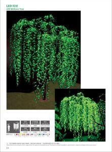 Plastic Fruit Flower Leaves Decoration Lighting Parts Potted Landscape Lighting