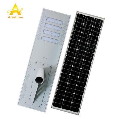 Pole Mounted Home Outdoor Lighting 80W Solar Powered LED Lamp