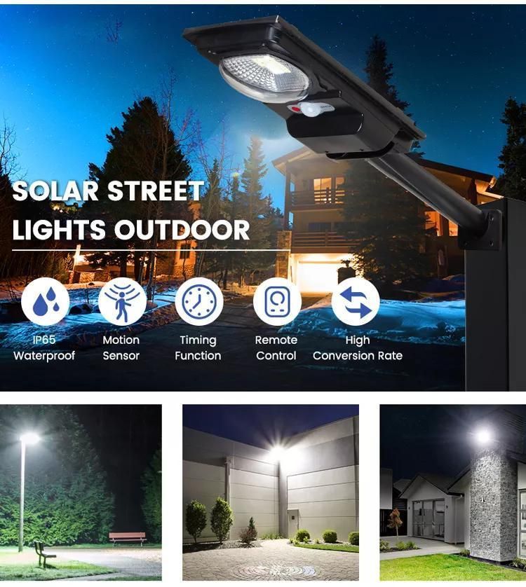 Motion Sensor Integrated All in One LED Solar Street Light