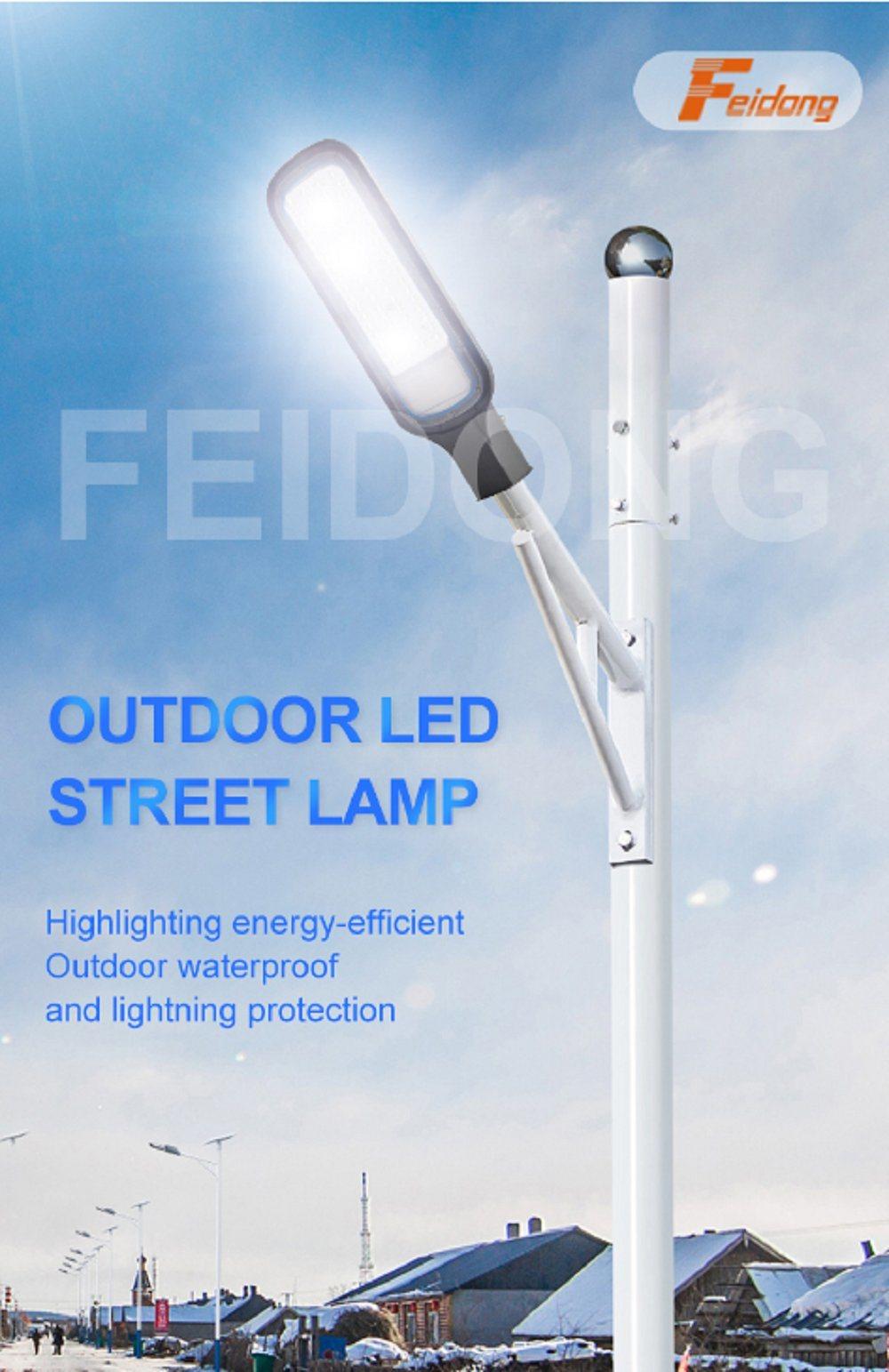 Ra>80 IP65 Waterproof 100% Power 50W-200W LED Street Light