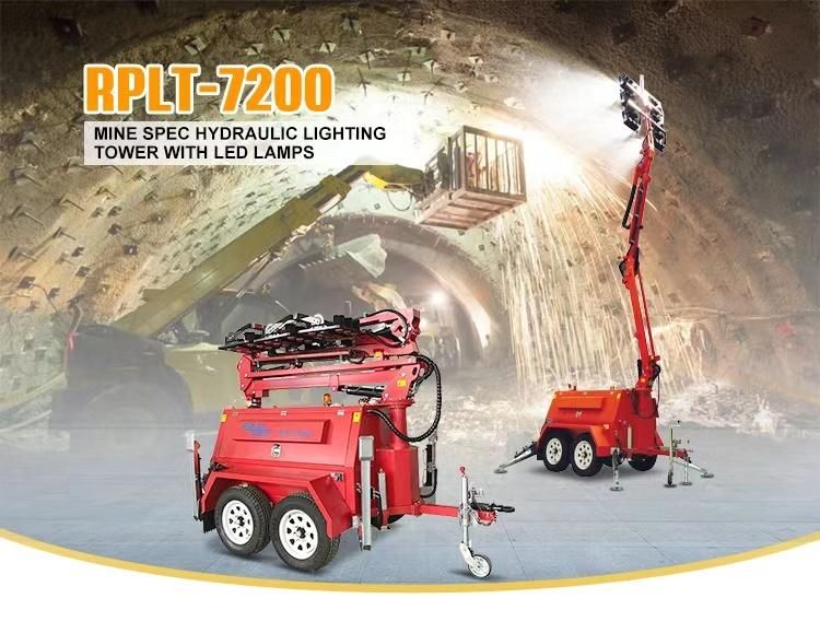 270L Good Quality Mining Kubota Mobile LED Industrial Lighting Tower