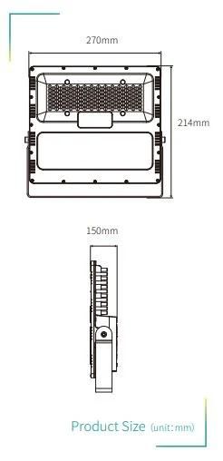 Outdoor 50W-120W Integrated All in One LED Solar Street Flood Light 80W Tt2.0