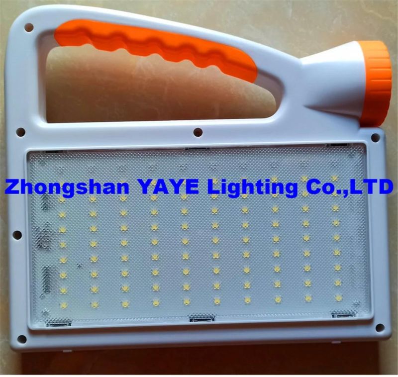 Yaye 2022 Hottest Sell 50W/100W Solar LED Rechargeable Portable Multifunctional Spot Light for Mobile Charger with 1000PCS Stock/11000mAh Battery