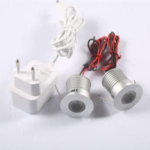 3W 12V LED Light Spot Lighting with Dimmable Transformer Europe Plug