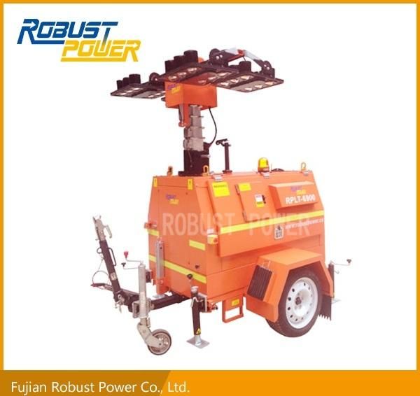 Kubota Engine Mobile Lighting Tower