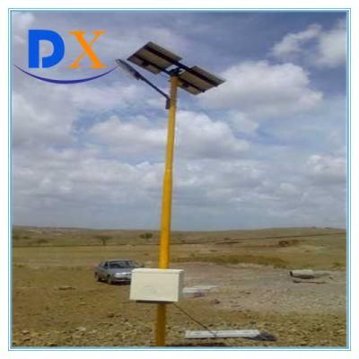 IP65 10m Pole 80W Solar Street Lamp with Pole LED Light Ce Soncap Certificate
