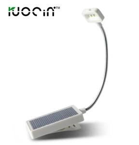 Sunshine Powered Solar Book Clip Light Rechargeable Battery Solar Light Mini Desk Lamp LED Reading Light Table Lamp