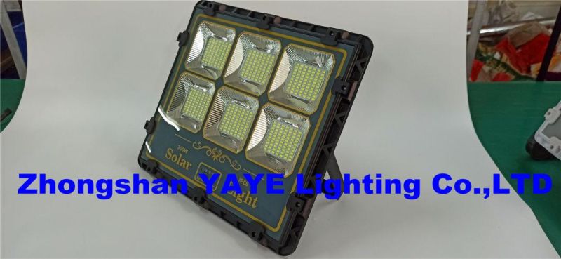 Yaye 2021 Hot Sell 150W Outdoor Solar LED Floodlight with 2/3 Years Warranty (Avaialble Watt: 50W/100W/150W/200W/300W/400W)