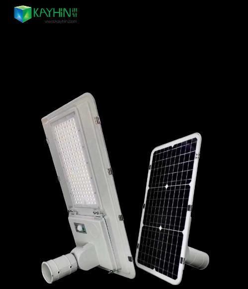 Outdoor Waterproof All in One IP65 LED Road Lamp Roadway Garden Yard Smart Solarlight with Motion Sensor Integrated LED Street Light LED Solar Light