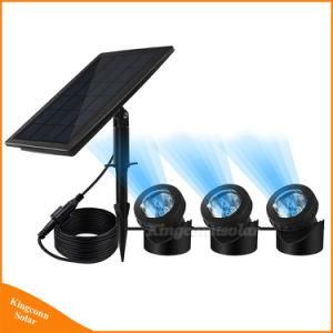 Solar Pond Lights Waterproof Spotlight Solar Powered Landscape Lights Solar Underwater Light