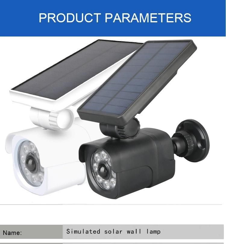LED PIR Montion Sensor Solor Wall Spot Light, Solor Power Waterproof LED Wall Lamp, Outdoor Garden Light Emergency Lamps