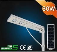 IP65 High Quality 30W All in One Solar Street Light LED