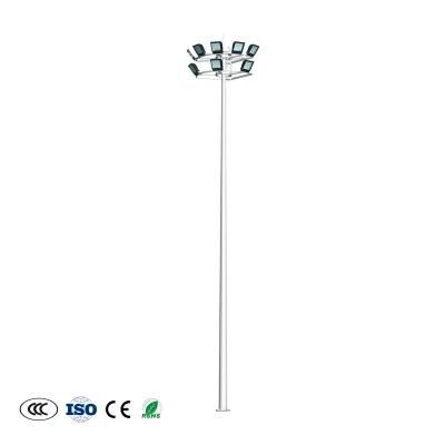 Galvanized Steel High Mast Street Light Pole