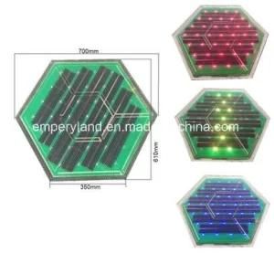 IP68 Hexagonal Brick Outdoor Smart Solar Roadway