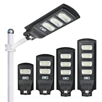 IP65 All in One Solar Street Light Dusk to Dawn Security Light for Yard, Garden, Street 200W LED Solar Light Outdoor