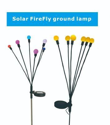 LED Wind Lawn Courtyard Solar Firefly Ground Lights