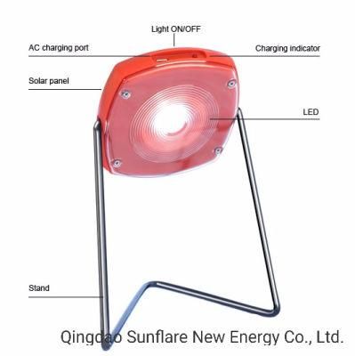 Shandong Factory High-Efficiency Solar Lamp/Lantern/Light with 3.2V/400mAh LiFePO4 Battery