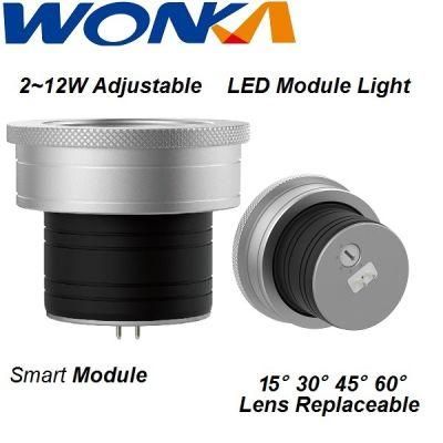 Variable Power 2~12W LED MR16 Module Spotlight Bulb for Outdoor Lighting