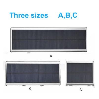 Outdoor Waterproof Aluminum Alloy Housing Garden Solar Wall Light