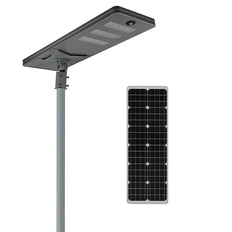 Aluminum Remote Control IP65 Waterproof Outdoor LED Solar Street Lighting