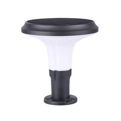 China IP65 Waterproof Easy Install Warm Light Solar Pillar Light for Outdoor Pathway Gate Home