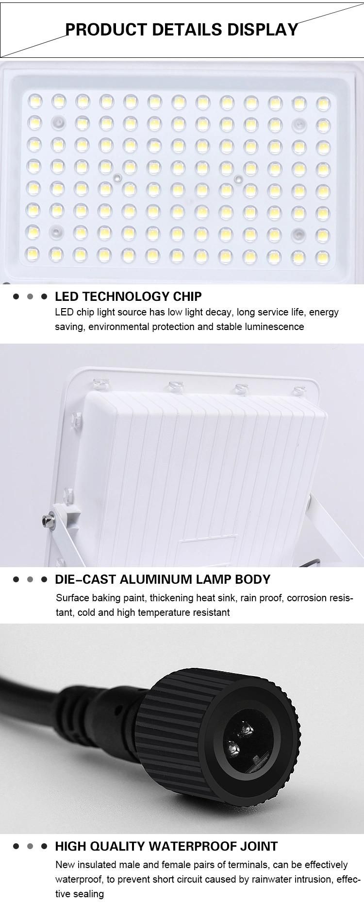 Outdoor Waterproof IP65 Street 100W 200 300W Solar Charging Lamp