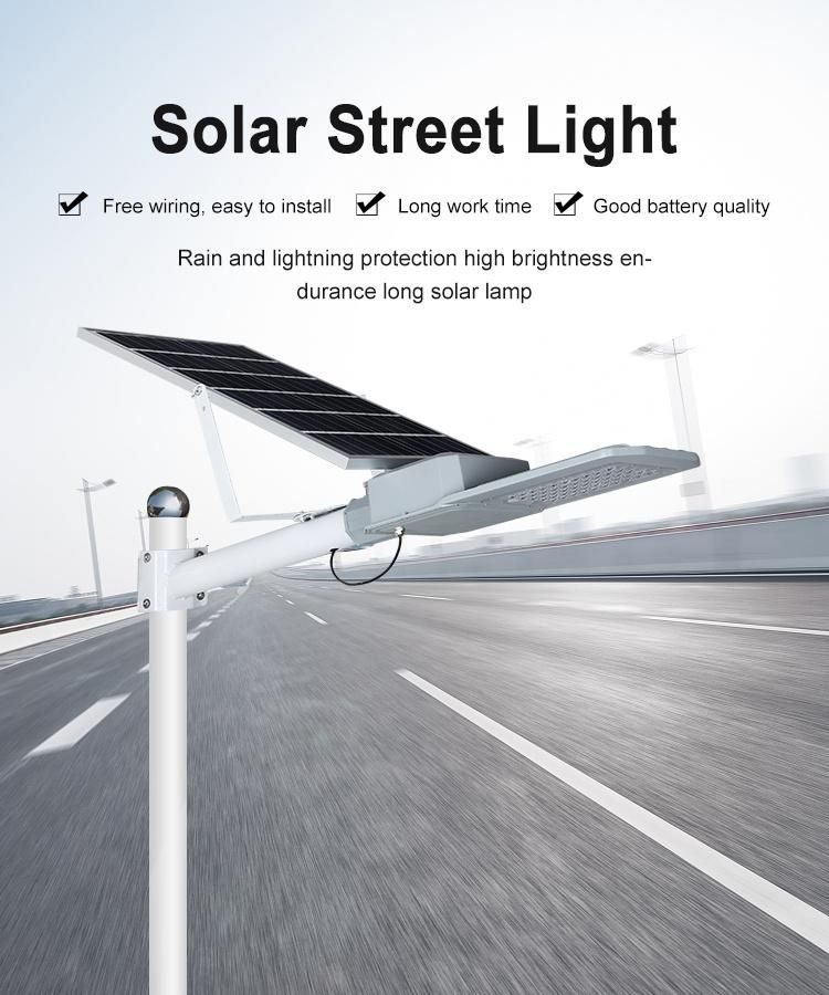 High Performance Wholesalers 60W 100W 200W Aluminium Garden Outdoor Waterproof IP65 LED Solar Street Light Solar Light CS-Tyhf