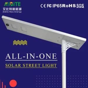 Outdoor All-in-One Solar Waterproof LED Street Garden Lighting 20W-120W with Smart Sensor