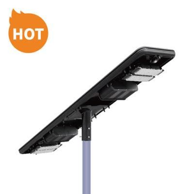 Undp Supplier 90W LED Outdoor Lighting, Waterproof Battery Built-in Street Solar Lighting System