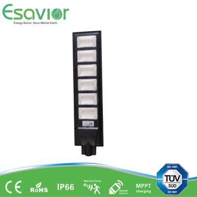 180W Solar Powered All in One Integrated LED Outdoor Solar Street/Road/Garden Light with Motion Sensor for Residential